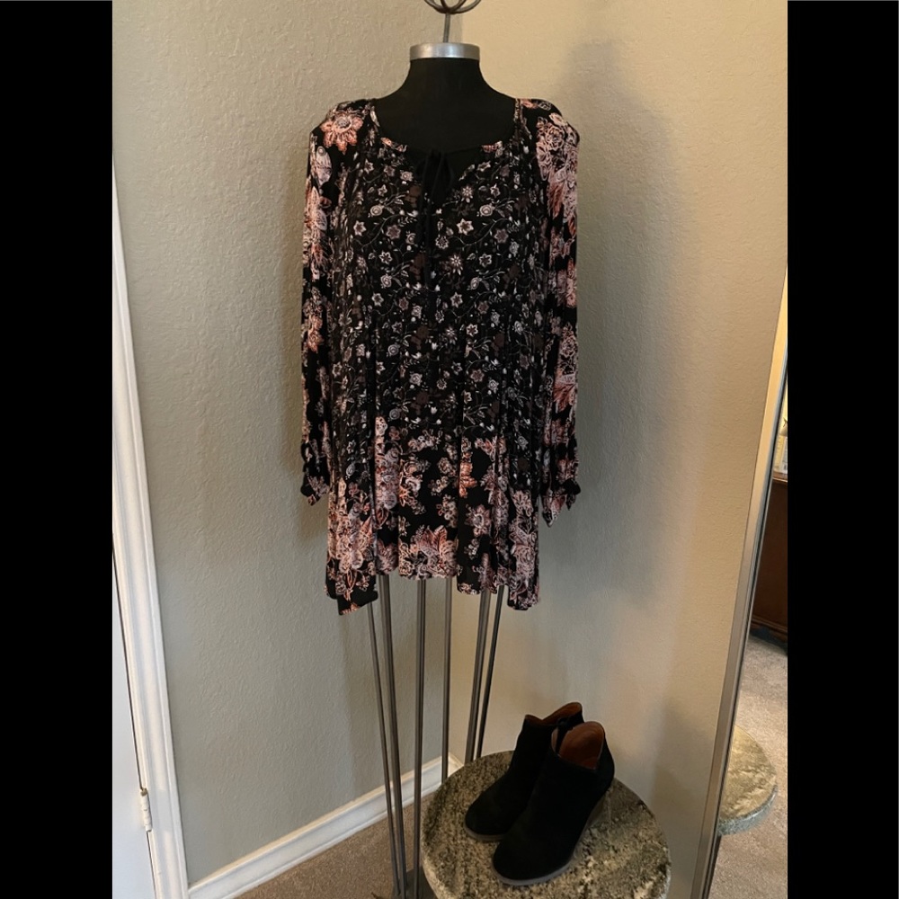 Free People swing mini dress